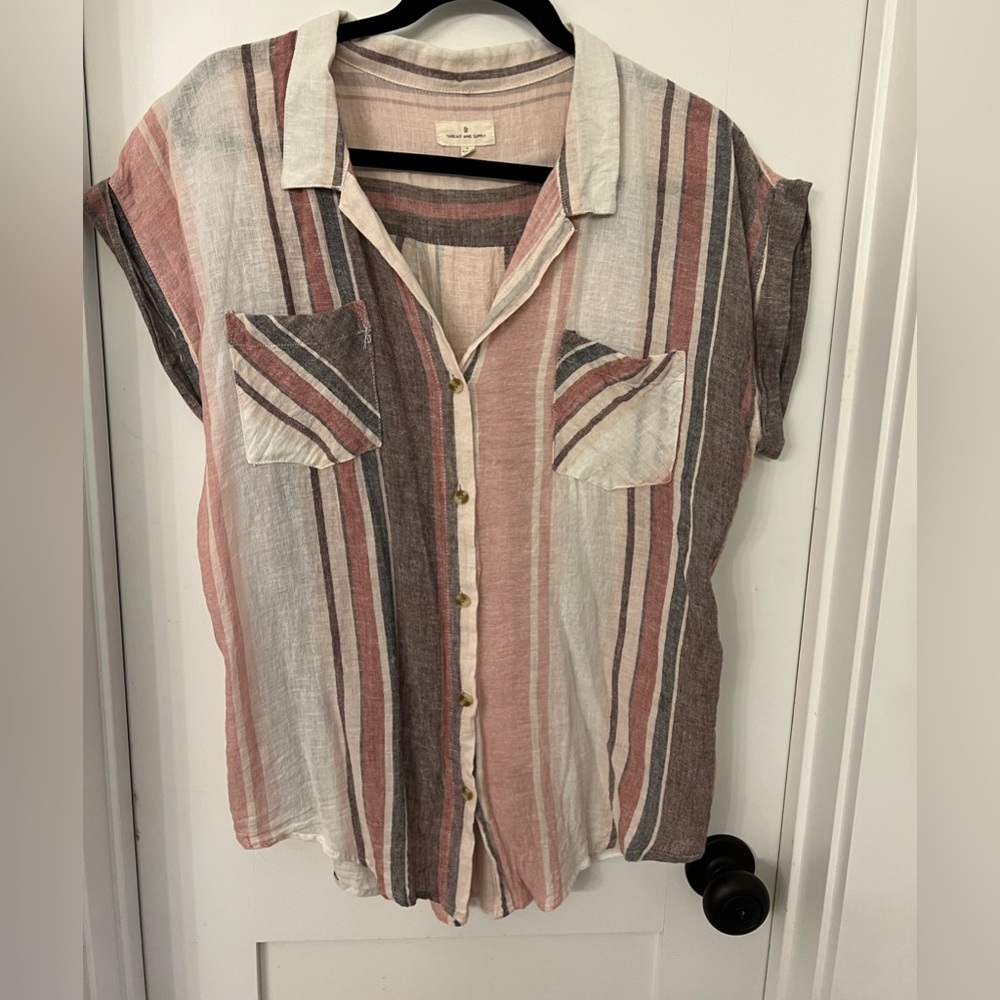 Thread and Supply button down - Picture 2 of 2